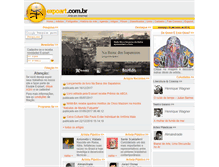 Tablet Screenshot of expoart.com.br